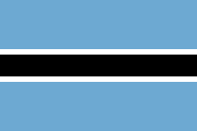 Botswana national flag