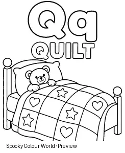 Q Quilt colouring preview